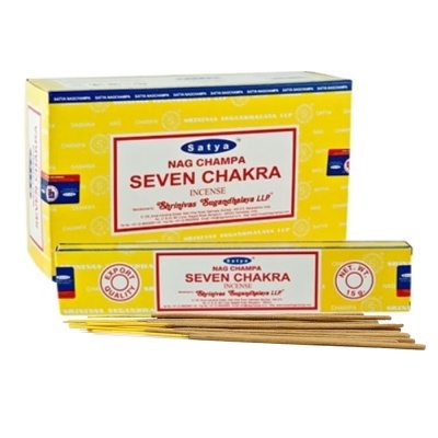 Incensos Satya - 7 Chakras