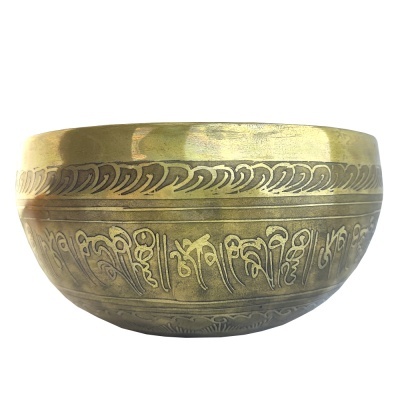 Taça Tibetana Artesanal em Bronze