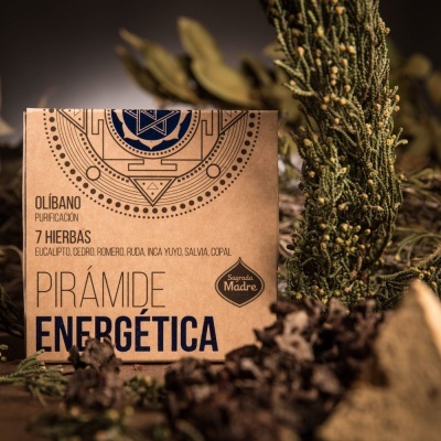 Pirâmide Energética Sagrada Madre - 7 Ervas