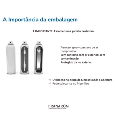 Hidrolato de Perpétua em Spray Bio - Pranarom