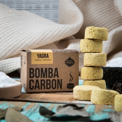 Pastilha Defumação Ativada Yagra - Sagrada Madre