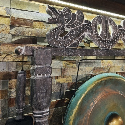 Gongo de Meditação Com Suporte 100cm