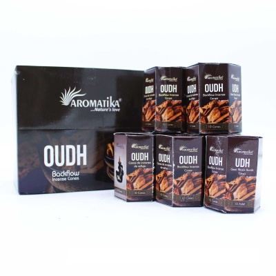 Cones incenso Refluxo Massala - Oudh