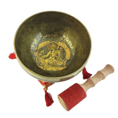 Taça Tibetana Artesanal em Bronze