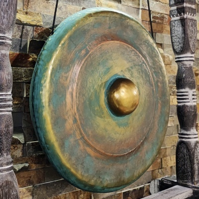 Gongo de Meditação Com Suporte 100cm