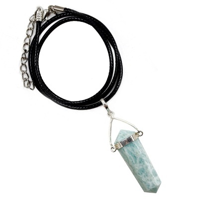 Colar com Pendente Amazonita