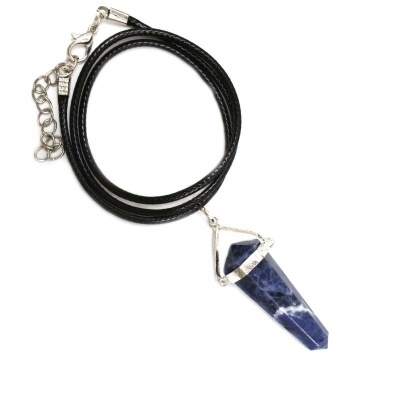 Colar com Pendente Lápis-Lazúli