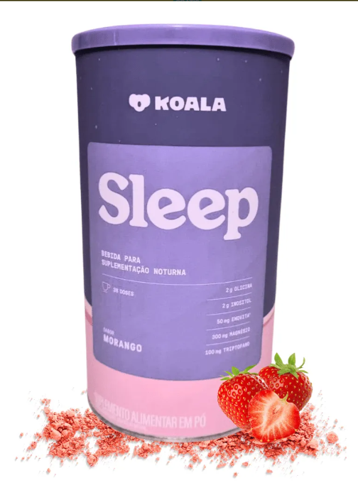 Koala Sleep 456g Caffeine Army Morango PRODUTO IMPORTADO BR📍