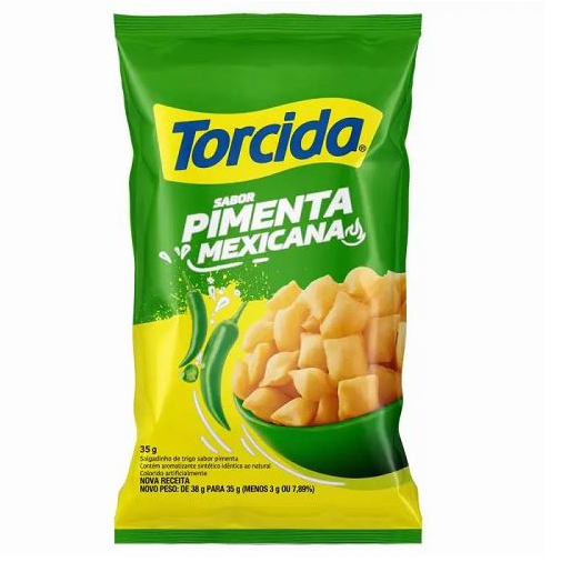 Salgadinho&#x20;Torcida&#x20;de&#x20;Pimenta&#x20;Mexicana&#x20;70g