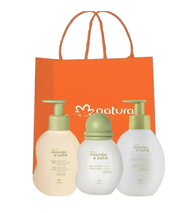 Kit&#x20;Natura&#x20;Mam&#x00E3;e&#x20;E&#x20;Beb&#x00EA;&#x20;Tradicional&#x20;Col&#x00F4;nia&#x20;&#x2B;&#x20;Hidratante&#x20;&#x2B;&#x20;Sabonete