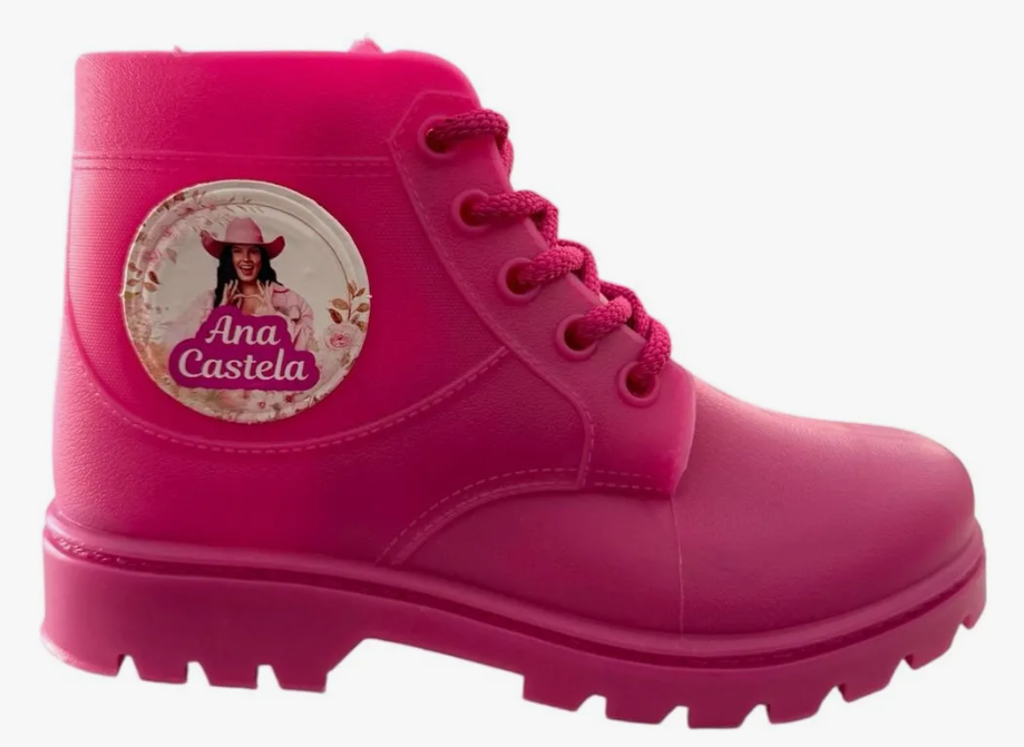 Bota Galocha Infantil Feminina Ana Castela Boiadeira