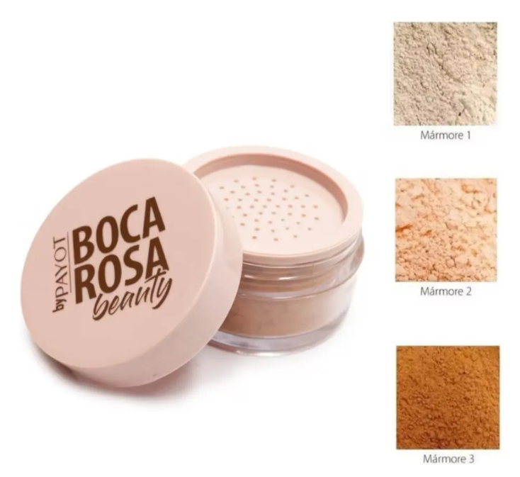 Pó Facial Solto Boca Rosa Beauty
