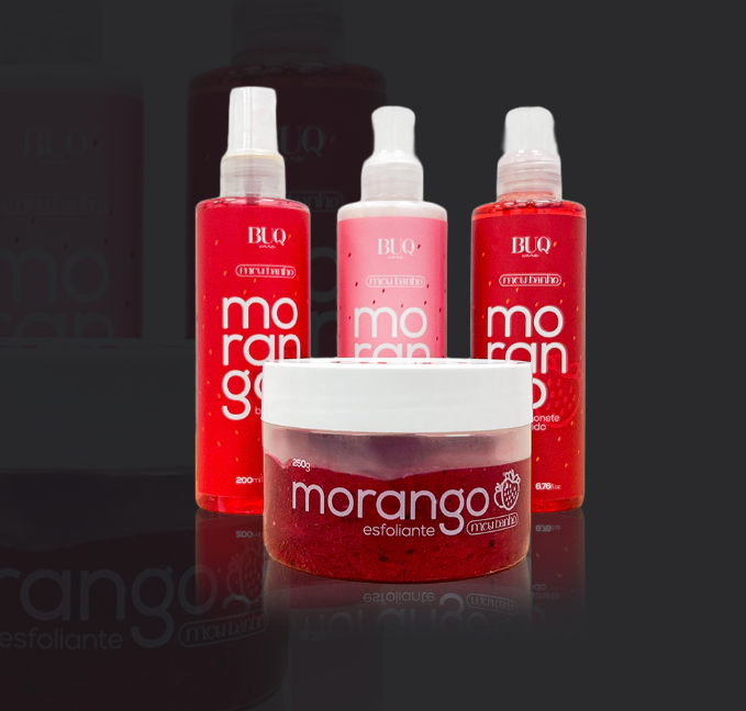Buq Care - Kit Meu Banho Morango