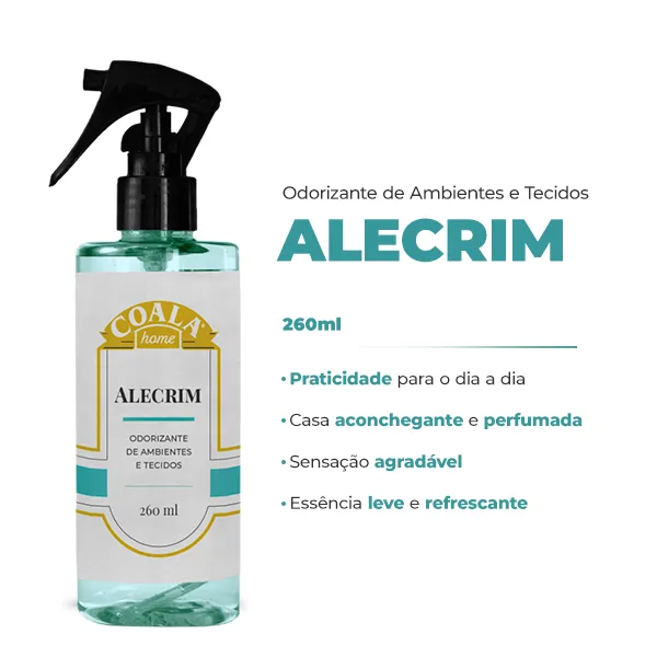 Odorizante&#x20;de&#x20;Ambientes&#x20;e&#x20;Tecidos&#x20;Coala&#x20;Home&#x20;-&#x20;Alecrim&#x20;-&#x20;260ml&#x2705;PRONTA&#x20;ENTREGA