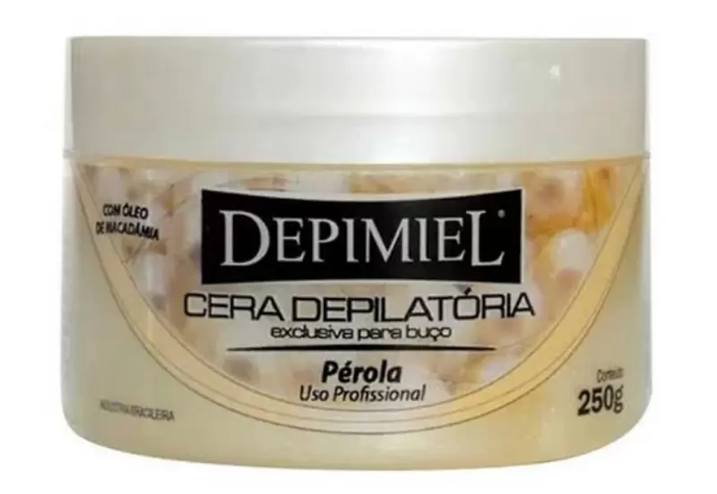 Cera Depilatória Perolada 250g  Depimiel