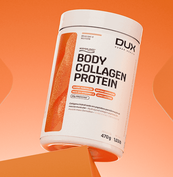 BODY COLLAGEN PROTEIN 450 g Cacau - 475g