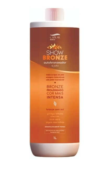 Show Bronze Bronzeamento Instantâneo Secagem Rapida 1 Litro
