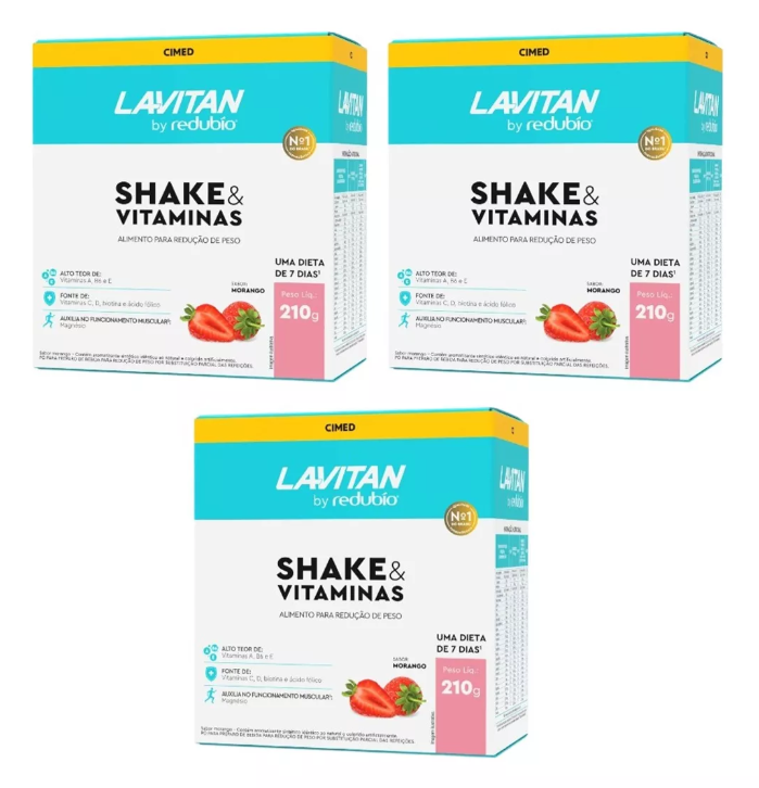 Kit Lavitan By Redubío 3 Caixas De 210g
