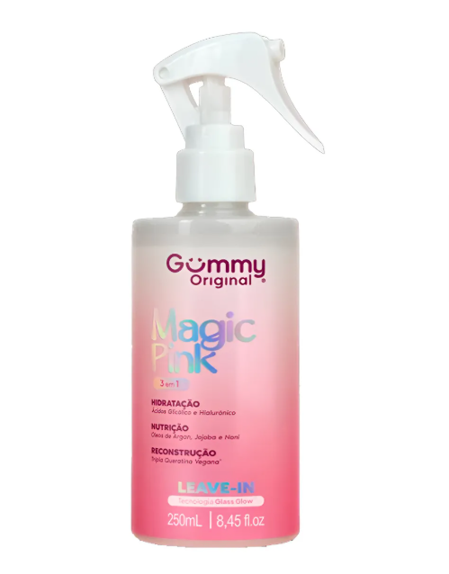Leavin&#x20;Capilar&#x20;250ml&#x20;Gummy&#x20;Hair&#x20;Magic&#x20;Pink