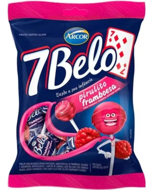 Bala&#x20;7&#x20;Belo&#x20;Framboesa&#x20;100g