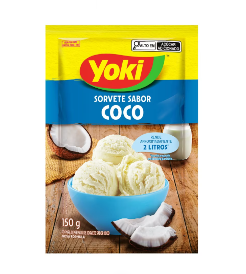 Preparo&#x20;de&#x20;Sorvete&#x20;Coco&#x20;Yoki&#x20;150g