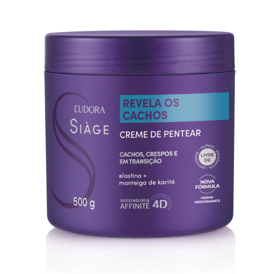 Creme Para Pentear Siàge Revela Os Cachos 500g