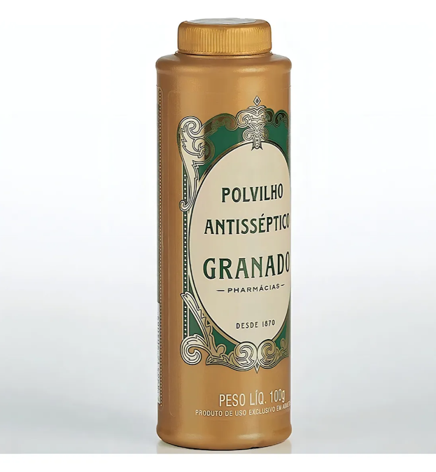 Kit 2 Polvilho Antisséptico Tradicional 100g Granado