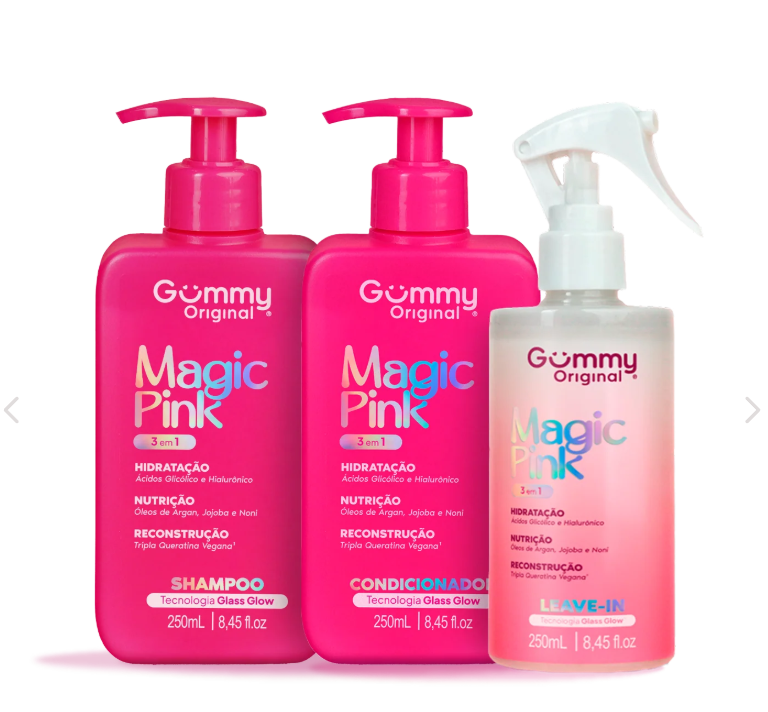 Kit Gummy® Tratamento e Proteção Térmica
