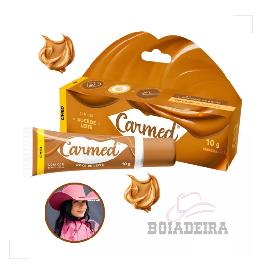 BEST&#x20;SELLER&#x26A1;Hidratante&#x20;Labial&#x20;Carmed&#x20;Boiadeira&#x20;Doce&#x20;de&#x20;Leite