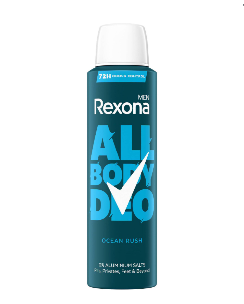 Desodorizante Spray Men Ocean Rush Todo o Corpo Rexona