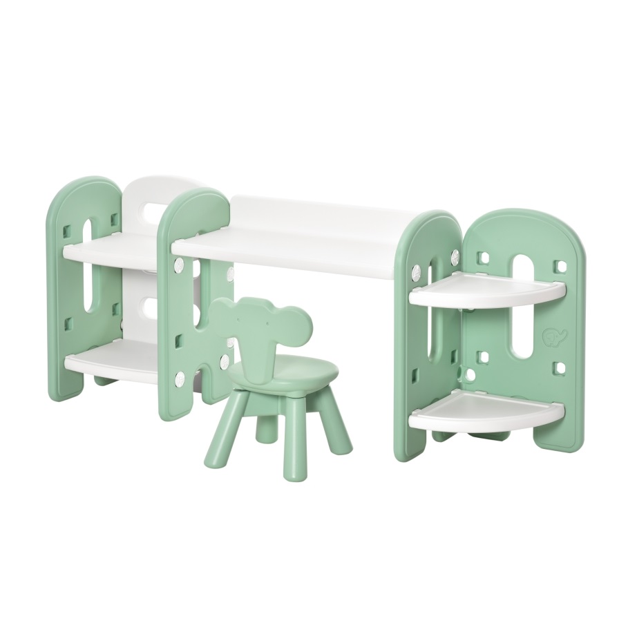 Conjunto de Mesa e Cadeira Infantil 2 em 1