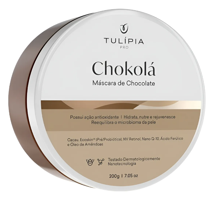 M&#x00E1;scara&#x20;de&#x20;Chocolate&#x20;Chokol&#x00E1;&#x20;Nano&#x20;Nutritiva&#x20;Tul&#x00ED;pia
