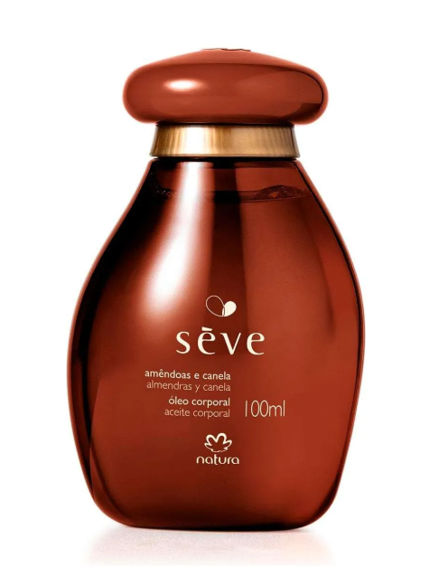Óleo Corporal Sève Amêndoas E Canela 100ml Natura