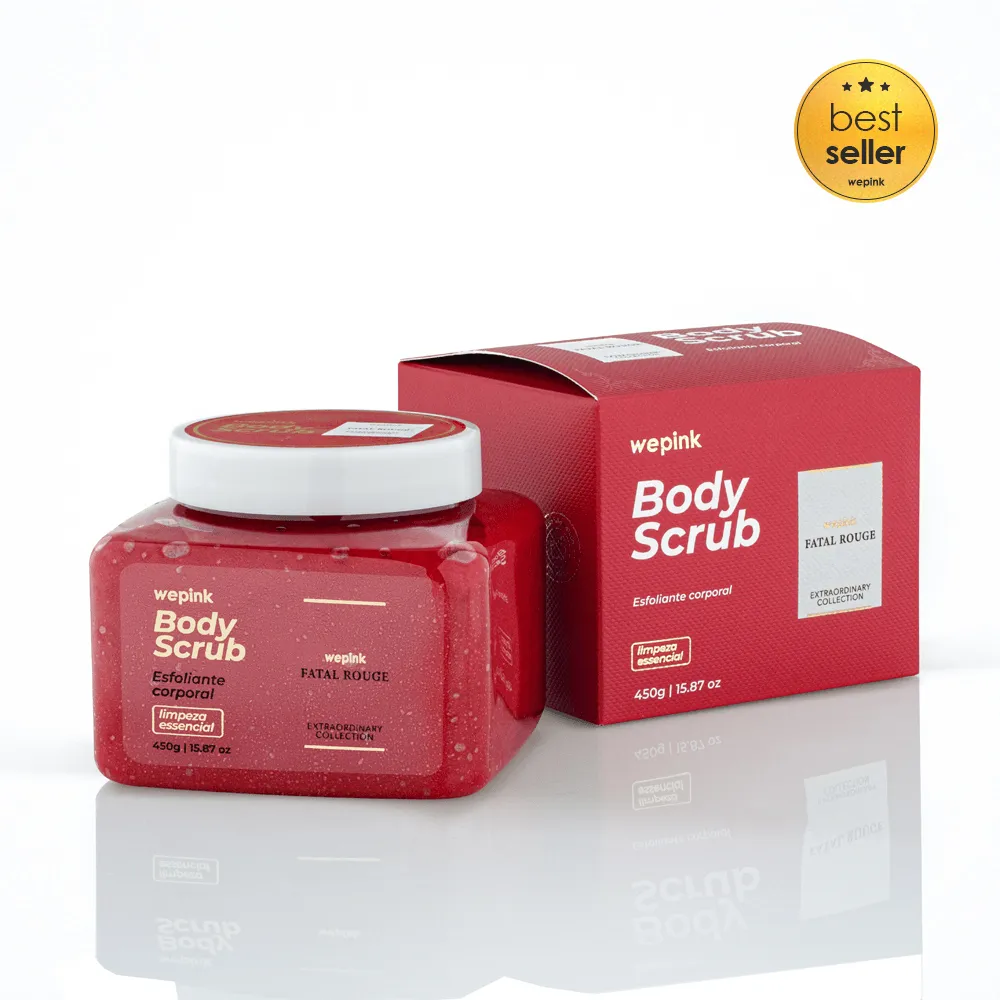 Body Scrub Fatal Rouge Esfoliante Corporal 450gr - Wepink