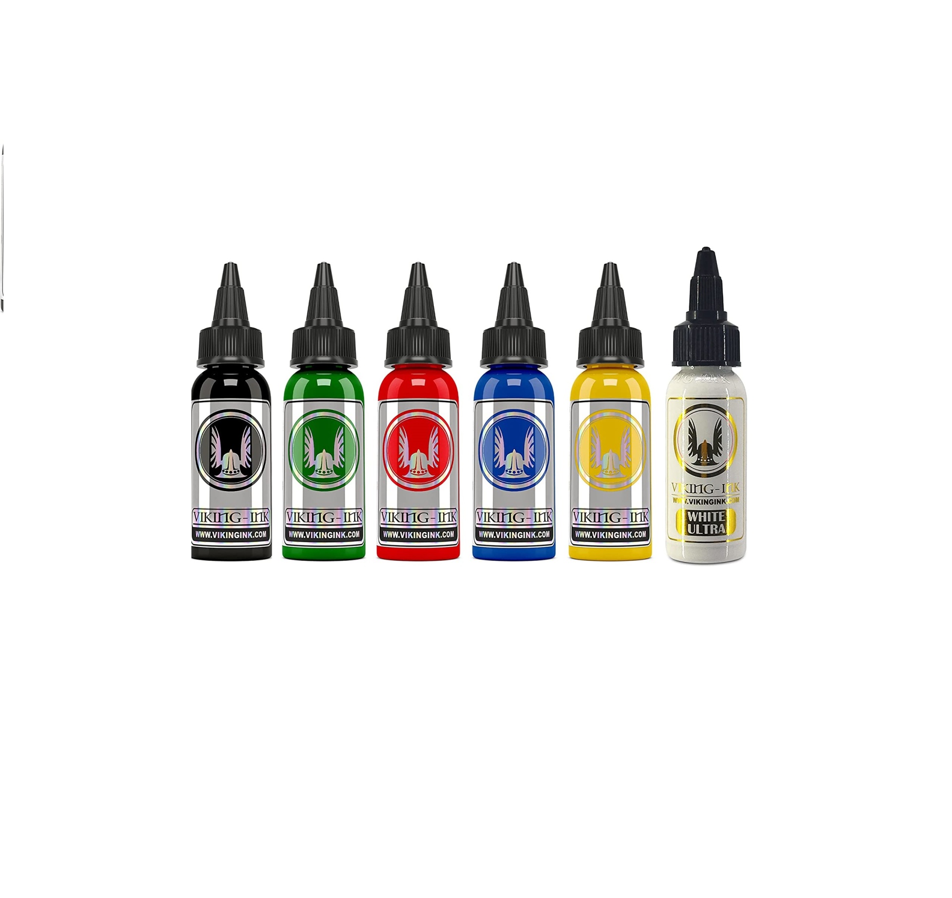 Tattoo Tinta 6 Cores Básicas Vegan 30 ml