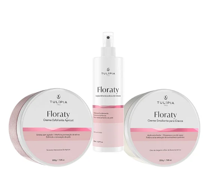KIT LINHA FLORATY Limpeza de Pele