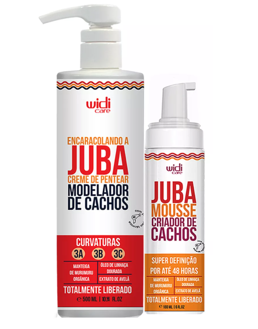 Kit Widi Care Juba Encaracolando, Mousse Criador De Cachos