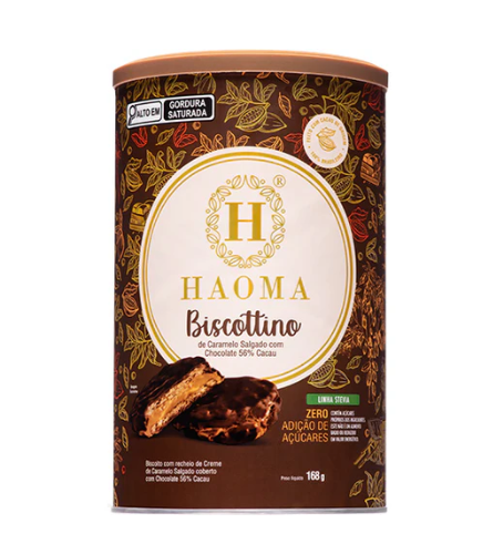 Haoma&#x20;Biscottino&#x20;56&#x25;&#x20;Cacau&#x20;&#x7C;&#x20;Linha&#x20;Stevia