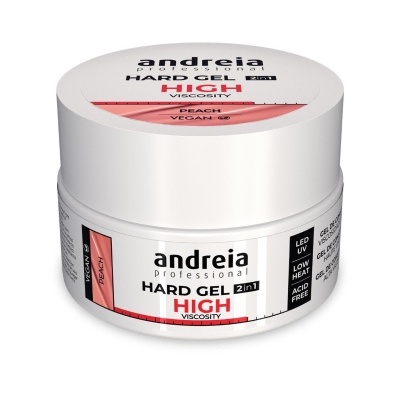 Andreia Hard Gel 2 IN 1 Peach Alta Viscosidade 44g ✅PRONTA ENTREGA