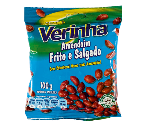 Amendoim&#x20;Frito&#x20;e&#x20;Salgado&#x20;100g