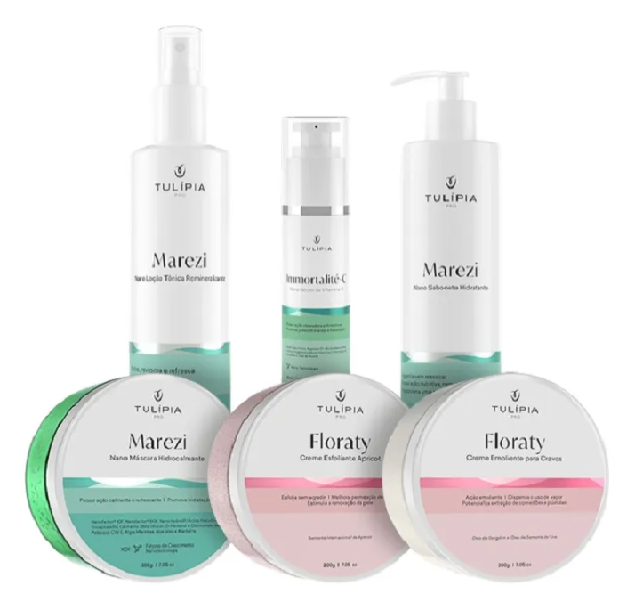 Kit Esteticista Limpeza De Pele  - Tulipia