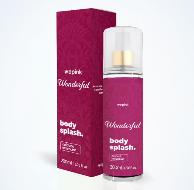 Body Splash Wonderful 200ml - Wepink