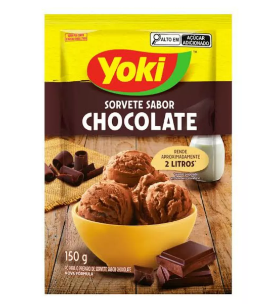 Preparo&#x20;sorvete&#x20;chocolate&#x20;Yoki&#x20;150g