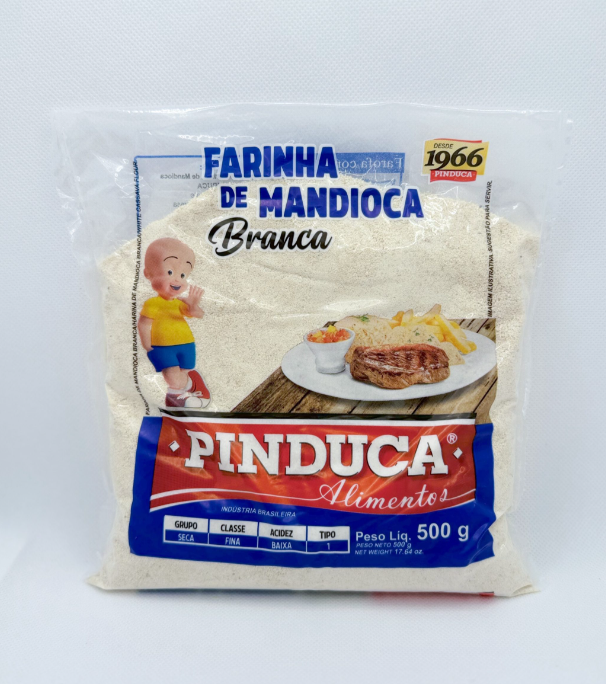 Farinha&#x20;de&#x20;Mandioca&#x20;Branca&#x20;Pinduca&#x20;500g