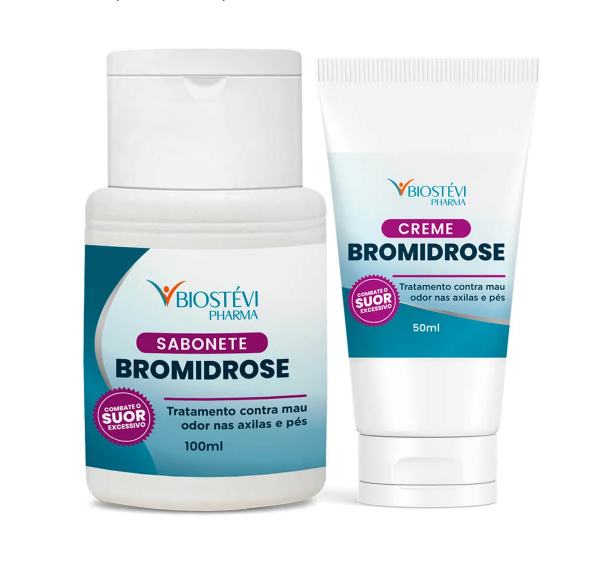 Kit Bromidrose para Tratamento de Odor nas Axilas e Pés