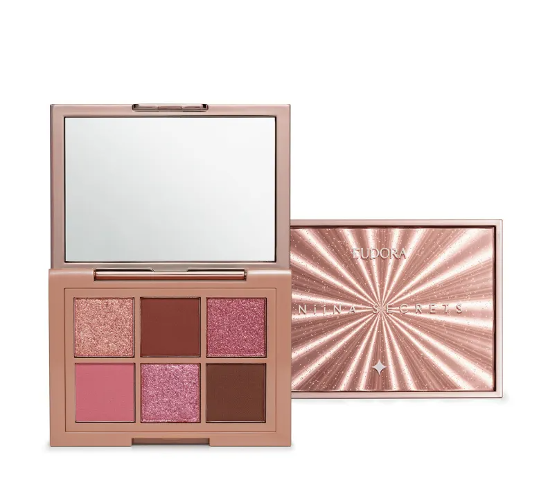 Paleta&#x20;de&#x20;Sombra&#x20;Niina&#x20;Secrets&#x20;Ros&#x00E9;&#x20;Shine