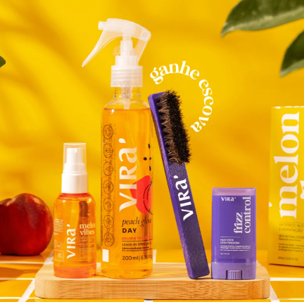 VIRÁ - Kit Pré-Treino - Glow & Control 