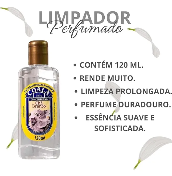 Coala&#x20;Limpador&#x20;Perfumado&#x20;-&#x20;Ch&#x00E1;&#x20;Branco&#x20;&#x2705;PRONTA&#x20;ENTREGA