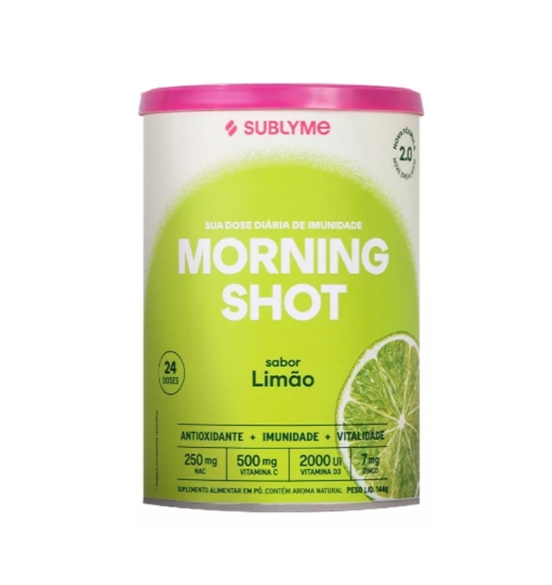 Morning Shot Limão Matinal Sublyme 150g  - Sublyme
