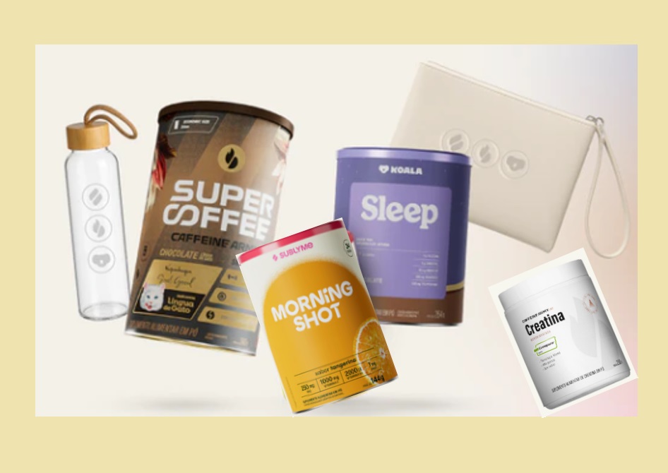 Kit Linha completa Caffeine Army - SuperCoffee+Creatina+Morning Shot+Koala+Brindes